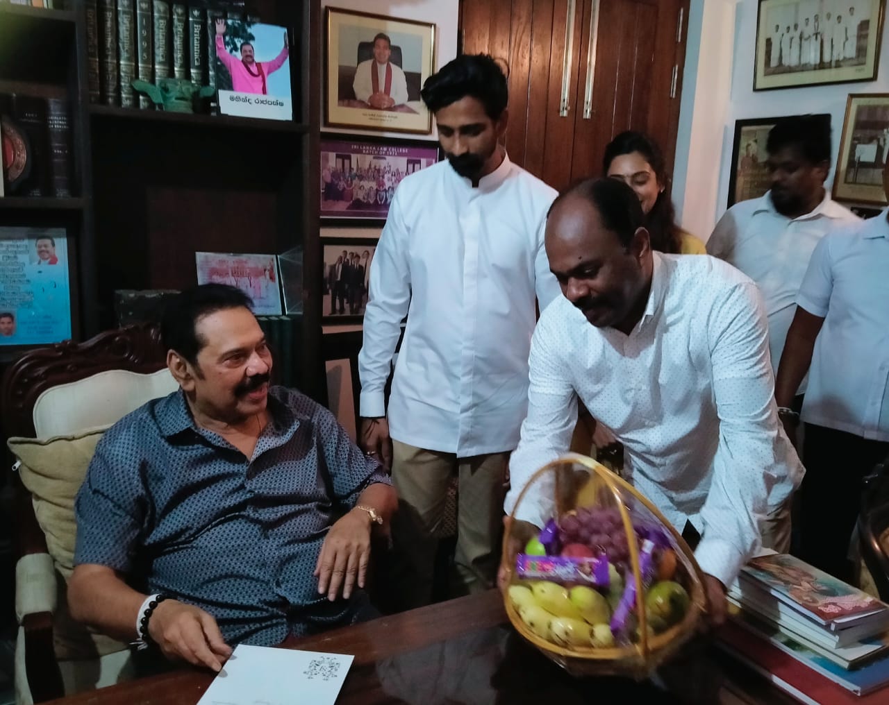 முன்னாள் மஹிந்த ராஜபக்சவை சந்தித்த இ.தொ.கா பிரதிகள்!