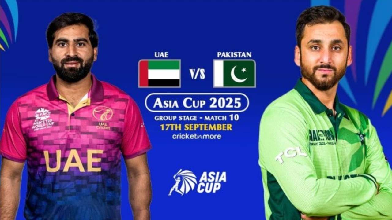 2025 ஆசியக் கிண்ணம்; பாகிஸ்தான் – எமிரேட்ஸ் இடையிலான போட்டி இன்று!