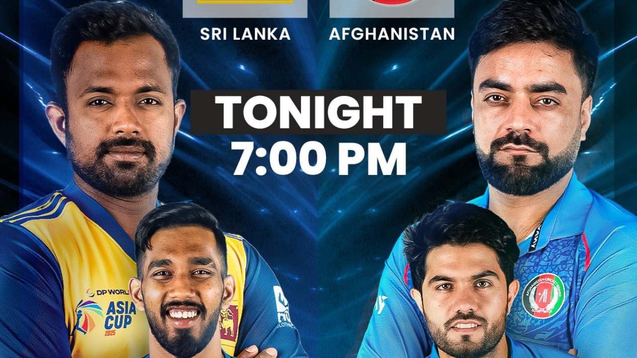 2025 ஆசியக் கிண்ணம்; இலங்கை – ஆப்கானிஸ்தான் இன்று மோதல்!