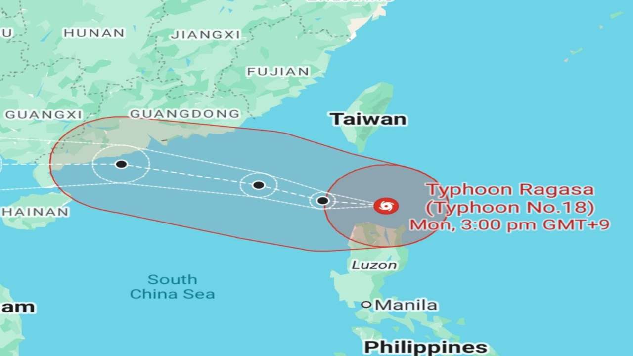ஹொங்கொங், தெற்கு சீனாவை நோக்கி நகரும் ரகசா புயல்!