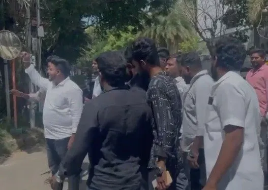TVK தலைவர் விஜய் வீட்டை முற்றுகையிட்ட TMK ஆதரவாளர்கள்!