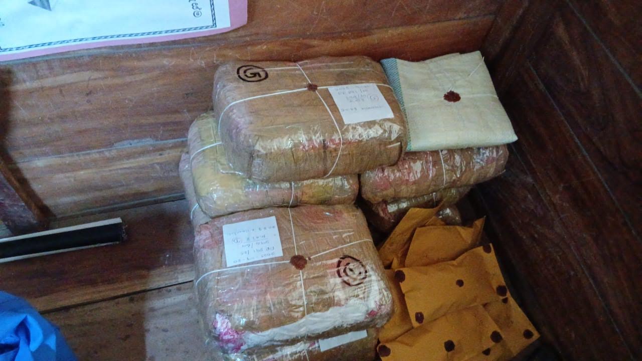 கிளிநொச்சியில் 18.5 கிலோ கேரளா கஞ்சா மீட்பு