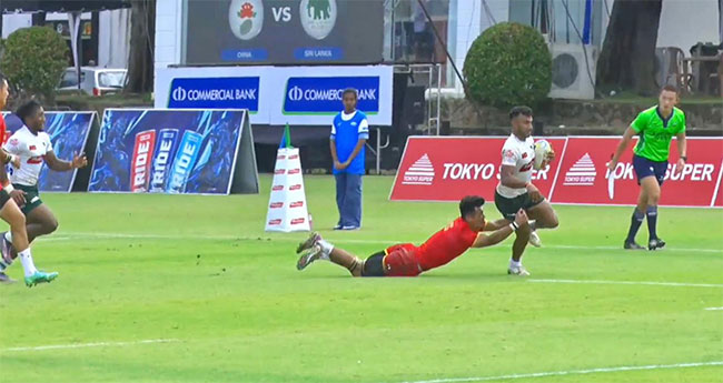 ஆசிய ரக்பி தொடரில் அரையிறுதிக்கு முன்னேறியது இலங்கை அணி!