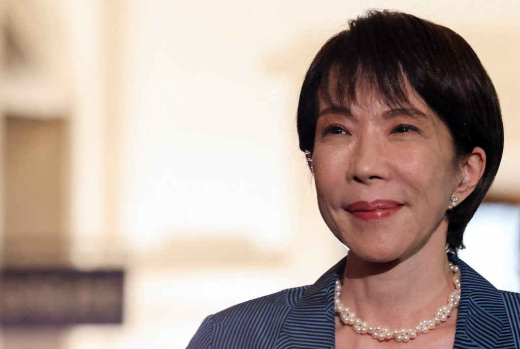 ஜப்பானில் முதல் பெண் பிரதமராக சனே டகாய்ச்சி தெரிவு!