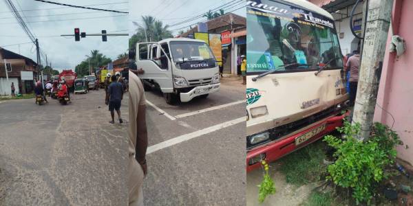 கோப்பாய் சந்தியில் வாகனங்கள் விபத்து – ஒருவர் ஆபத்தான நிலையில் வைத்தியசாலையில்!