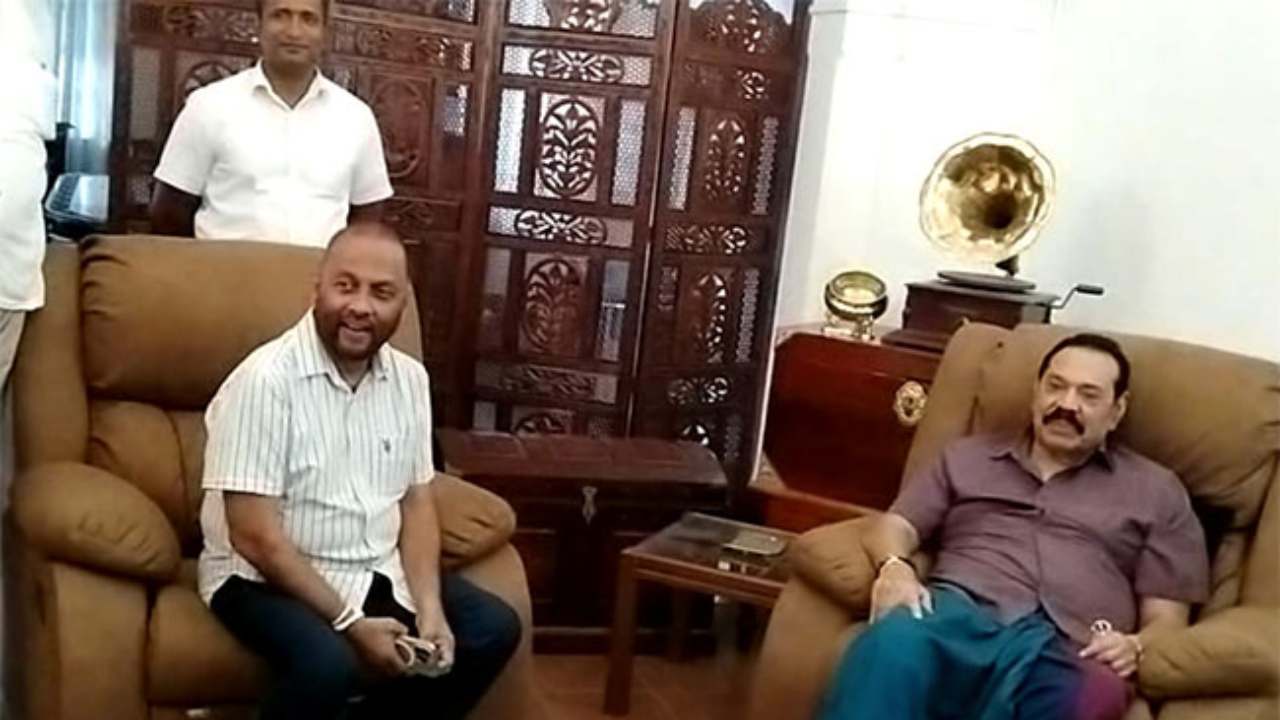 முன்னாள் ஜனாதிபதி மஹிந்தவுடன் மஹிந்த அமரவீர சந்திப்பு!