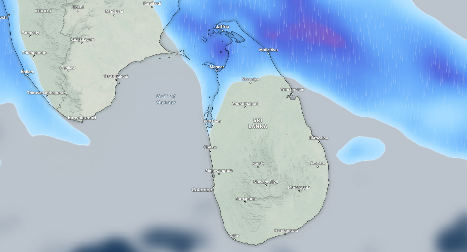 இன்றைய நாளுக்கான வானில‍ை அறிவிப்பு!