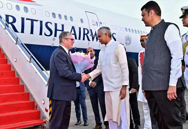 பிரித்தானிய பிரதமர் இந்தியாவுக்கு விஜயம்!