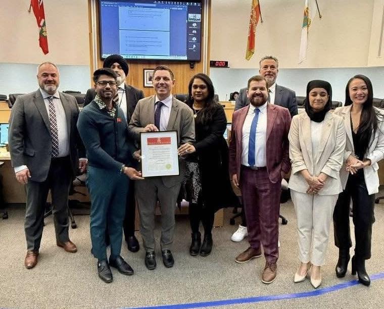 கனடாவின் Brampton நகரம் தமிழீழத் தேசியக் கொடியை தமிழர்களின் கொடியாக அங்கிகரித்துள்ளது.