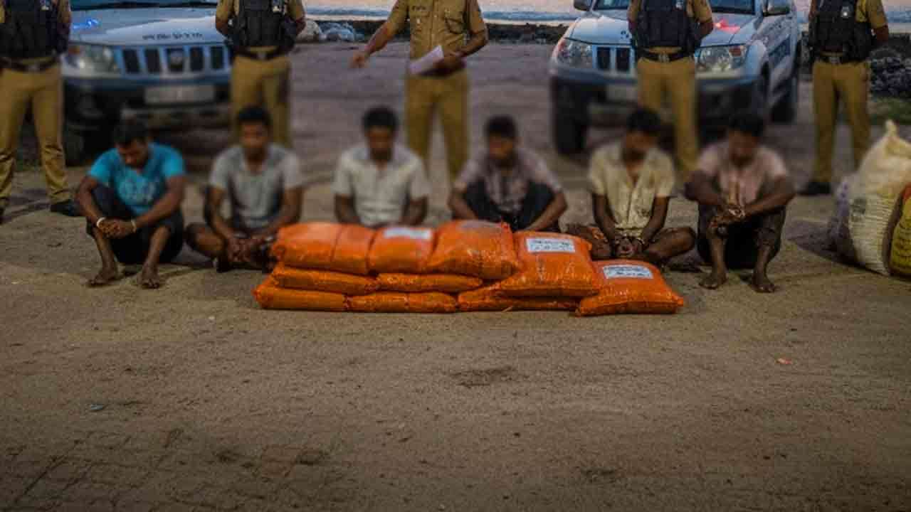 விசேட சோதனையில் பெருந்தொகை போதைப்பொருளுடன் அறுவர் கைது!