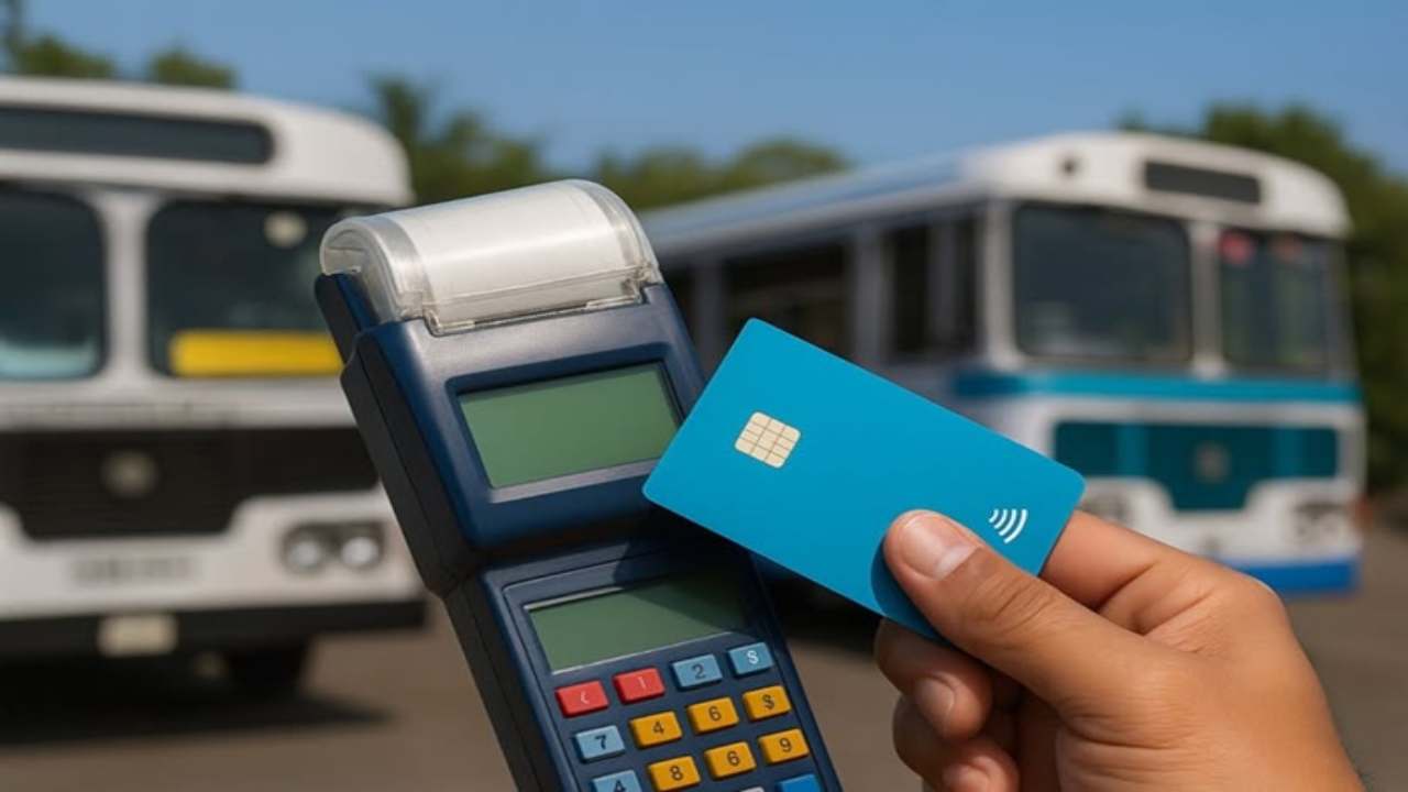 திங்கள் முதல் வங்கி அட்டைகள் மூலமாக பேருந்து கட்டணங்கள்!