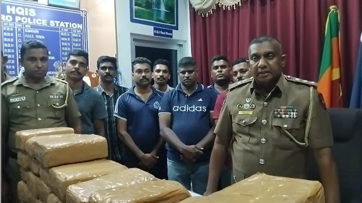 யாழில் சுமார் 3 கோடி ரூபாய் பெறுமதியான கேரள கஞ்சாவுடன் நால்வர் கைது!