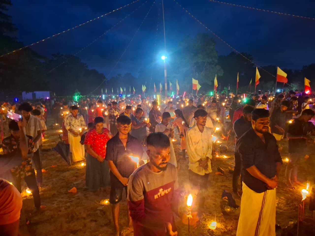 உணர்வு பூர்வமான நினைவேந்தலில் மாவடிமுன்மாரி மாவீரர் துயிலும் இல்லம்