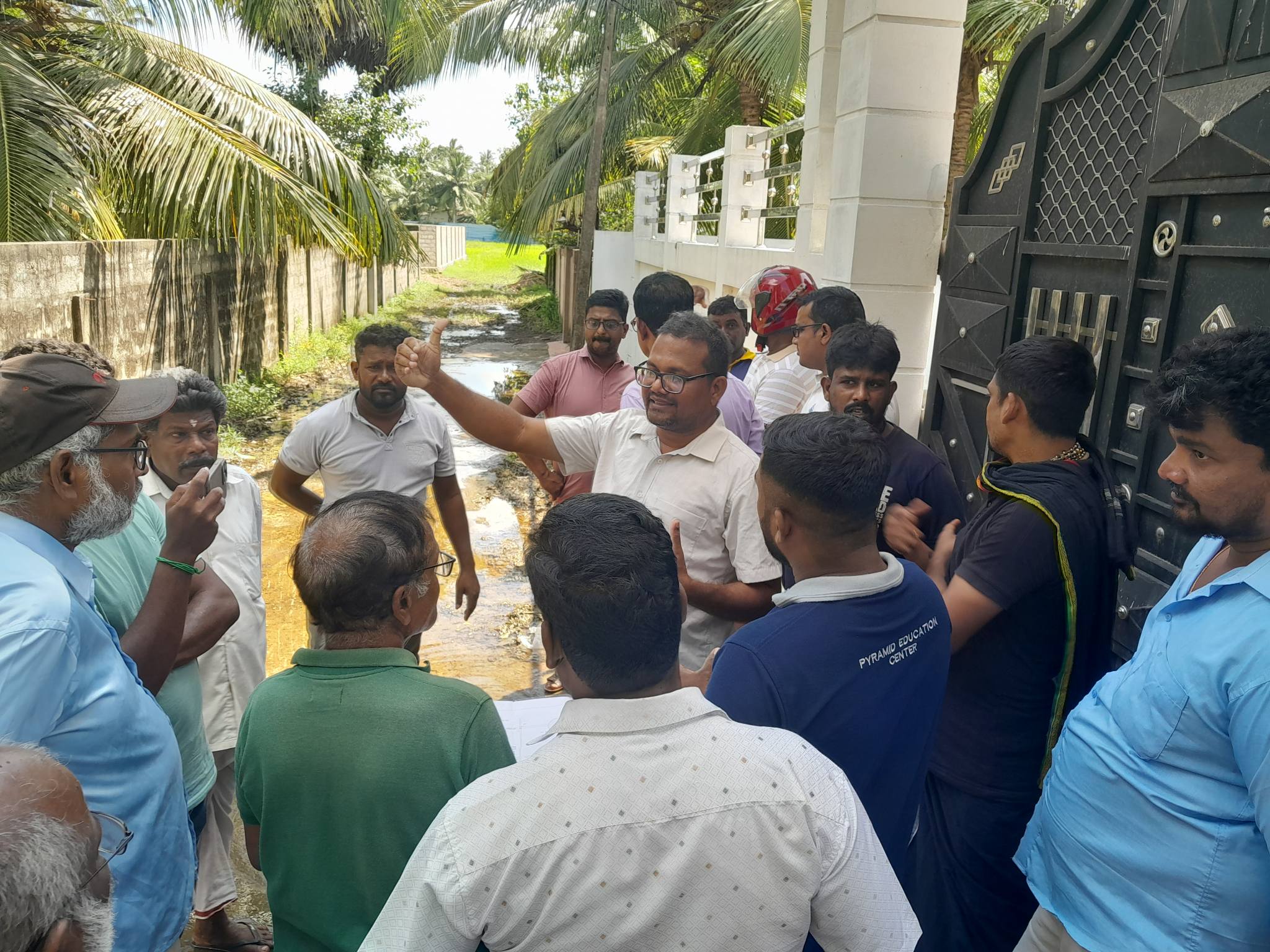 கோப்பாய் – நல்லூர் பிரதேச சபை எல்லையில் வெள்ள பிரச்சனை  குறித்து தரப்பினர் விளக்கம்!