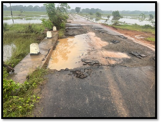 வடமாகாணத்தில் பாதிக்கப்பட்ட வீதிகளின் புனரமைப்பு பணிகள்  ஆரம்பம்!