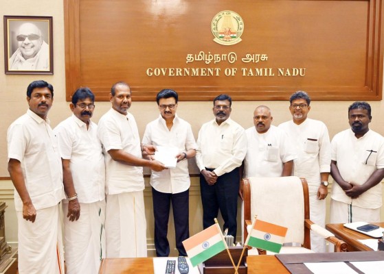 ஈழத்தமிழர்களின் பிரச்சினைகளுக்கு நிரத்தரத் தீர்வு-  தமிழக முதலமைச்சரை சந்தித்த தமிழ்த்தேசியப் பேரவை!