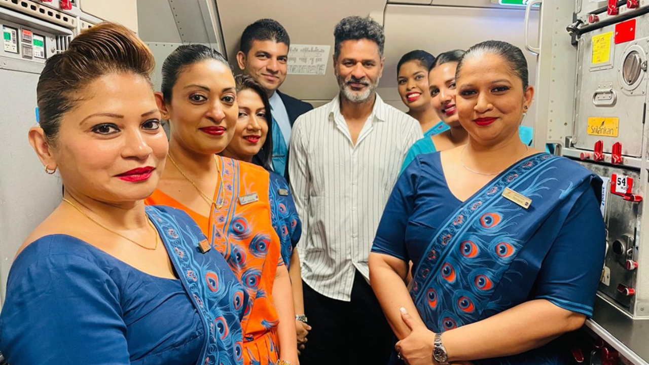 இலங்கை வந்தார் நடிகர் பிரபு தேவா!