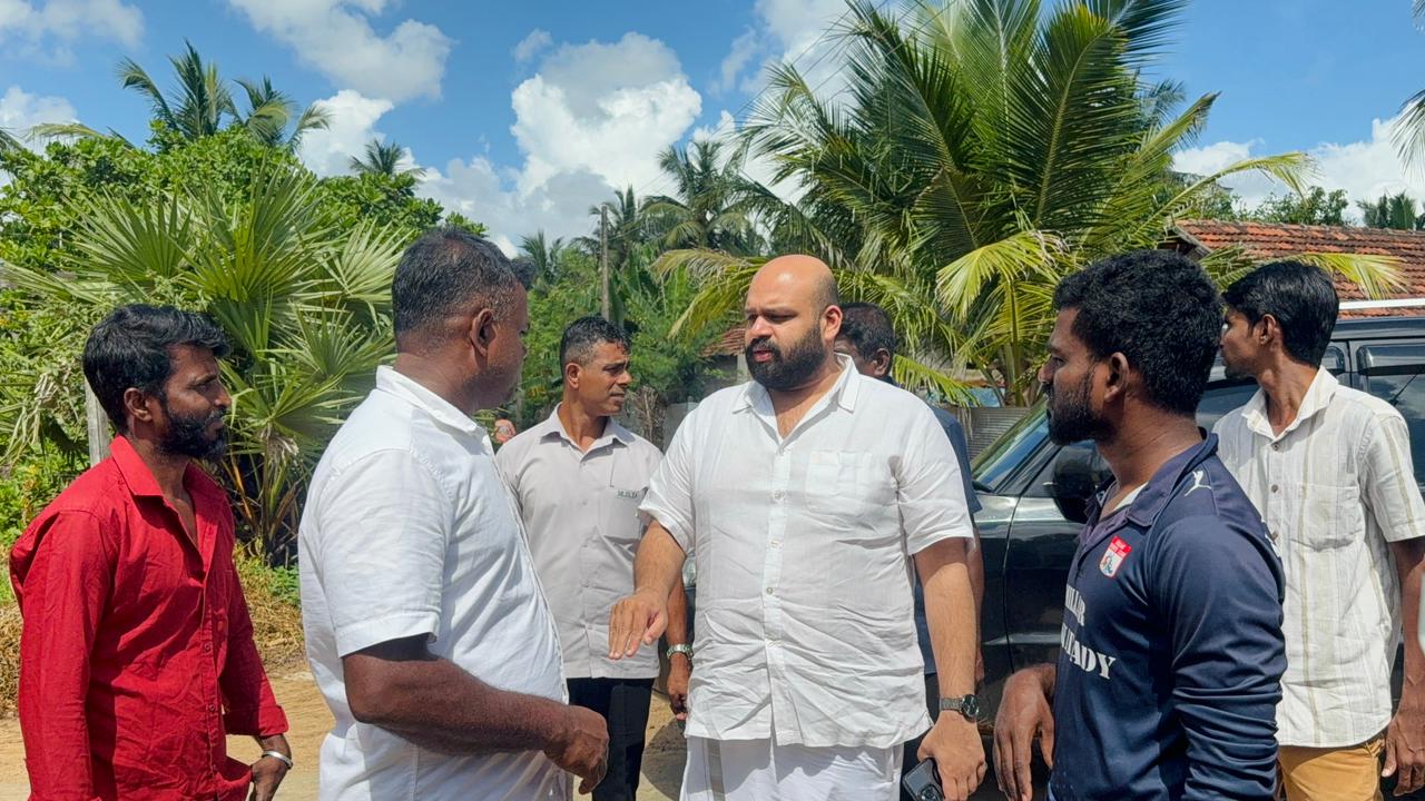 மட்டக்களப்பு கிண்ணையடி பிரதேசத்தில்  பாதிக்கப்பட்ட மக்களுக்கான நிவாரண பொருட்கள் வழங்கிவைப்பு!