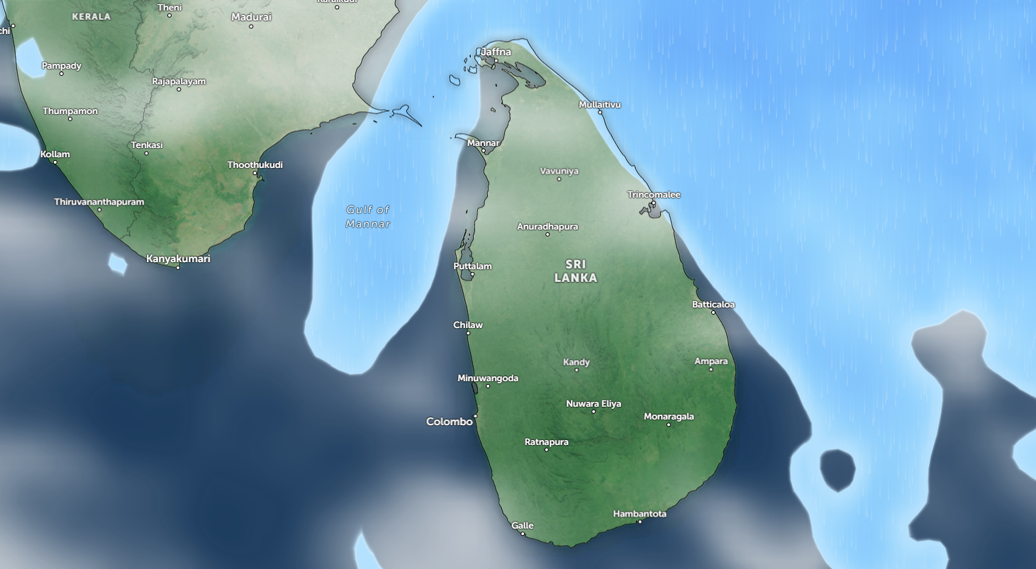 இன்றைய நாளுக்கான வானில‍ை அறிவிப்பு!