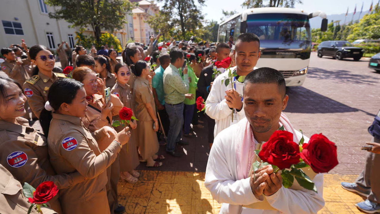 18 கம்போடிய வீரர்களை விடுவித்த தாய்லாந்து!