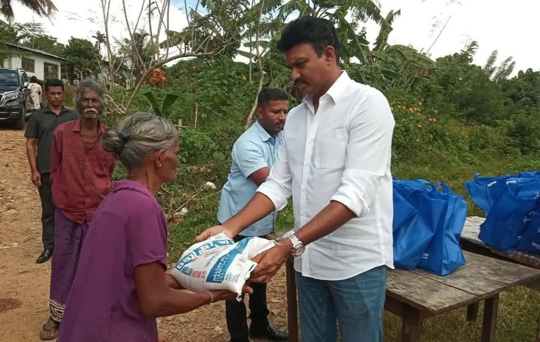 சௌமிய தான யாத்ரா” திட்டத்தின் கீழ் உலர் உணவுப் பொருட்கள் வழங்கிவைப்பு!