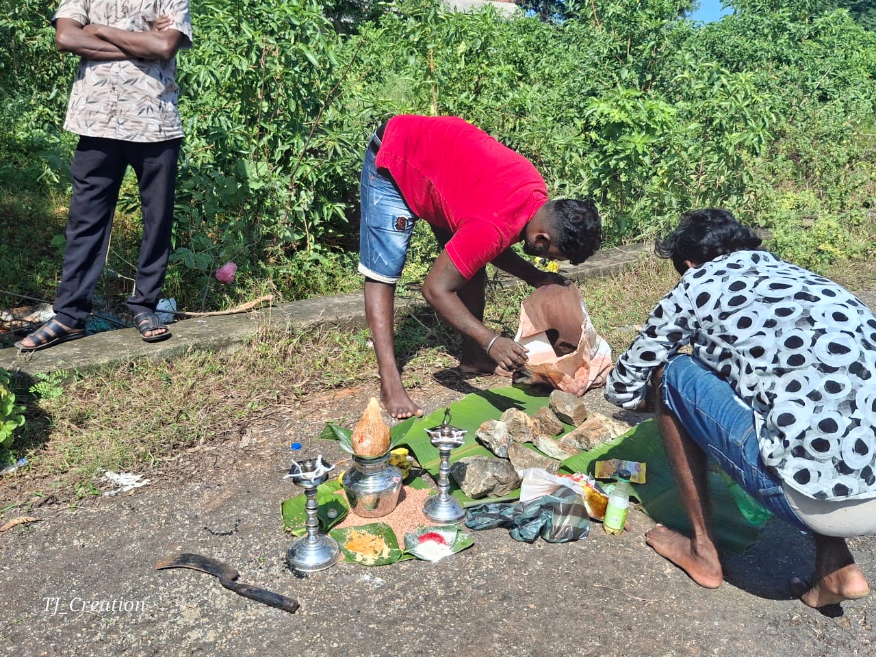 யாழ் வலிகாமம் வடக்கு மாவிட்டபுரம் இந்து மயான அபிவிருத்தி பணிகள்!