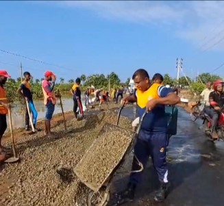 திருகோணமலை–மட்டக்களப்பு பிரதான வீதி சீரமைப்பு வேகமாக முன்னேறுகிறது!