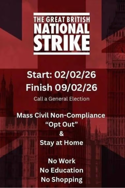 முழு பிரித்தானியாவிலும் ஒரு வார வேலைநிறுத்தம்