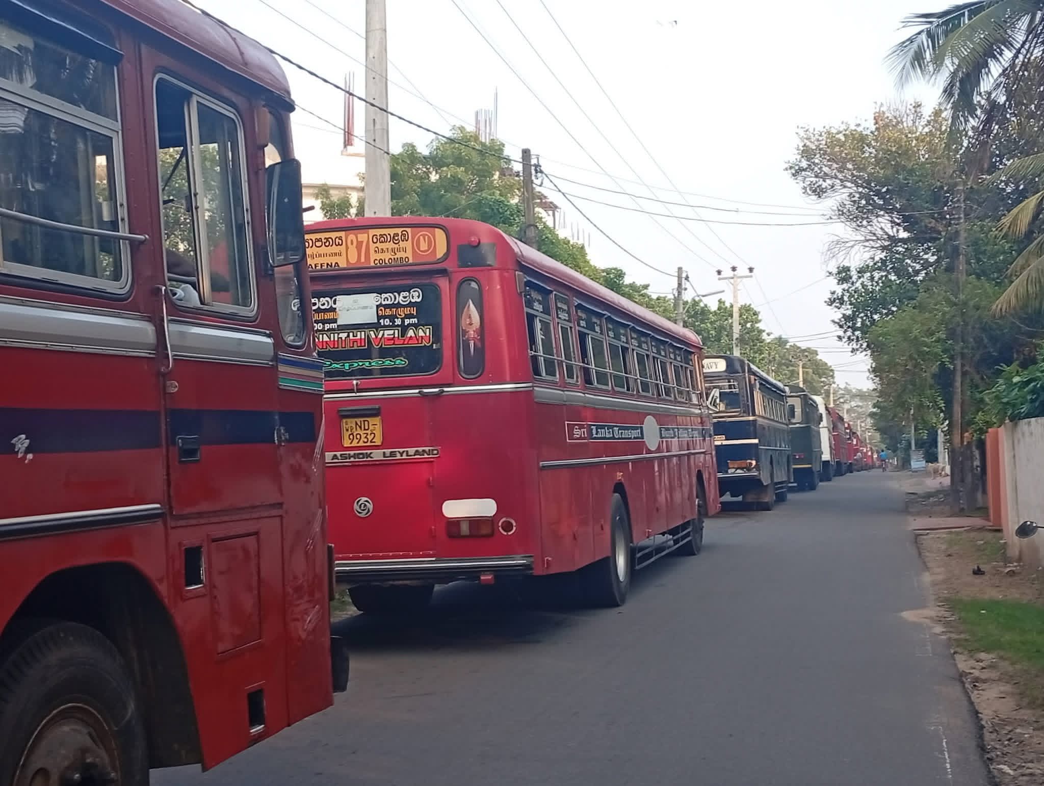யாழில். ஜனாதிபதியின் போதை ஒழிப்பு நிகழ்வுக்கு 70 பேருந்துகளில் மக்கள்