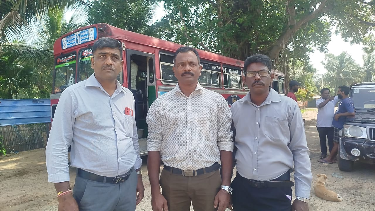 வடமராட்சி கிழக்கு போக்குவரத்து பிரச்சனைகள் தொடர்பாக கள விஜயம்