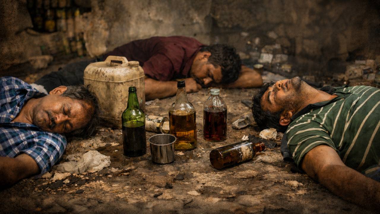 சட்டவிரோத மதுபானம் அருந்திய ஐவர் உயிரிழப்பு!