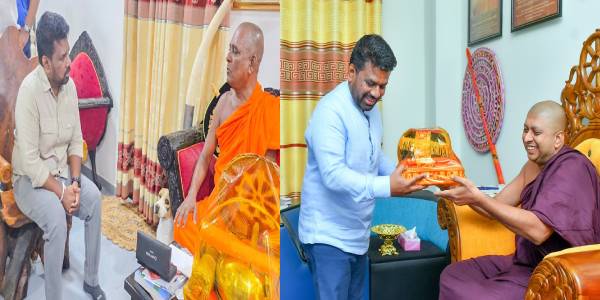 தையிட்டி காணிகளை மீள கையளியுங்கள் – யாழில். ஜனாதிபதியிடம் தேரர்கள் வலியுறுத்தல் !