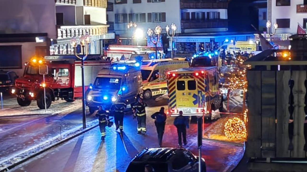 புத்தாண்டு தினத்தில் சுவிஸ் மதுபான விடுதியில் வெடி விபத்து; பலர் உயிரிழப்பு!