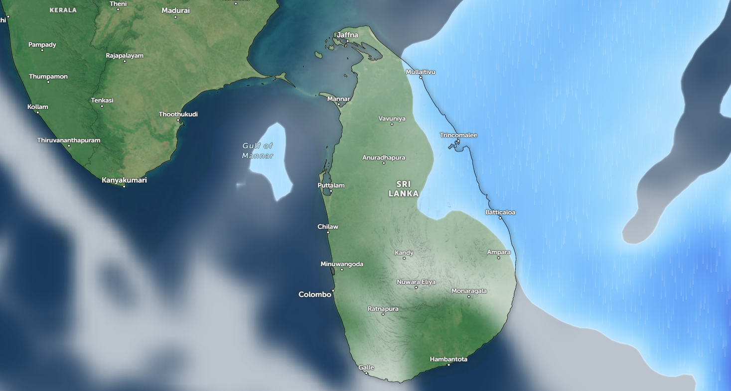 இன்றைய நாளுக்கான வானில‍ை அறிவிப்பு!