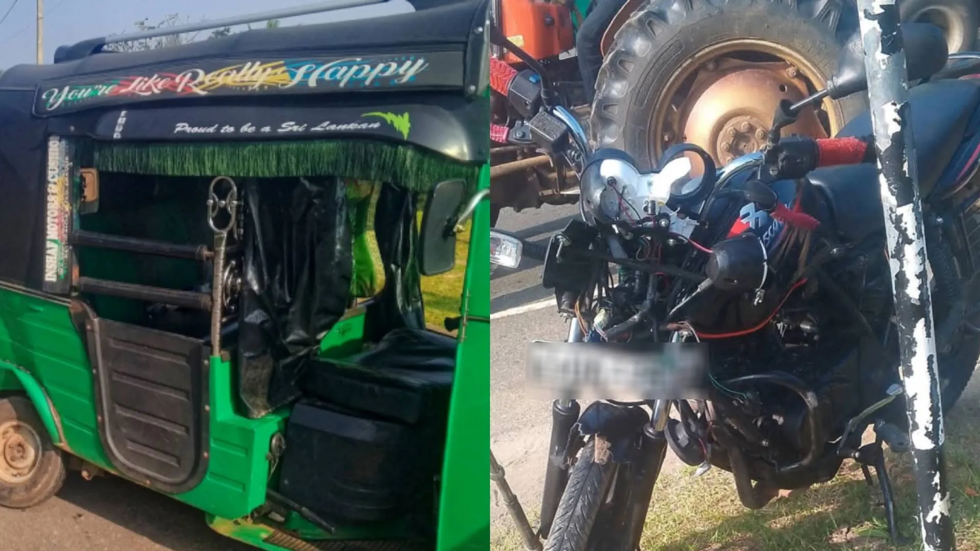 மாவடிவேம்பு பிரதான வீதியில் விபத்து – இருவருக்கு பலத்த காயம்