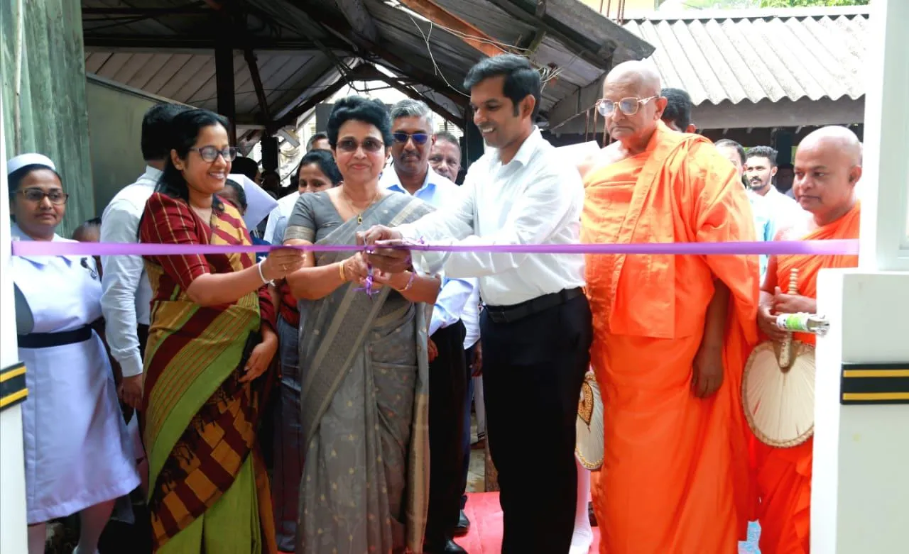 காவத்தை ஆதார வைத்தியசாலையில் புதிய ஐந்து மாடி வார்ட்டுத் தொகுதி திறப்பு