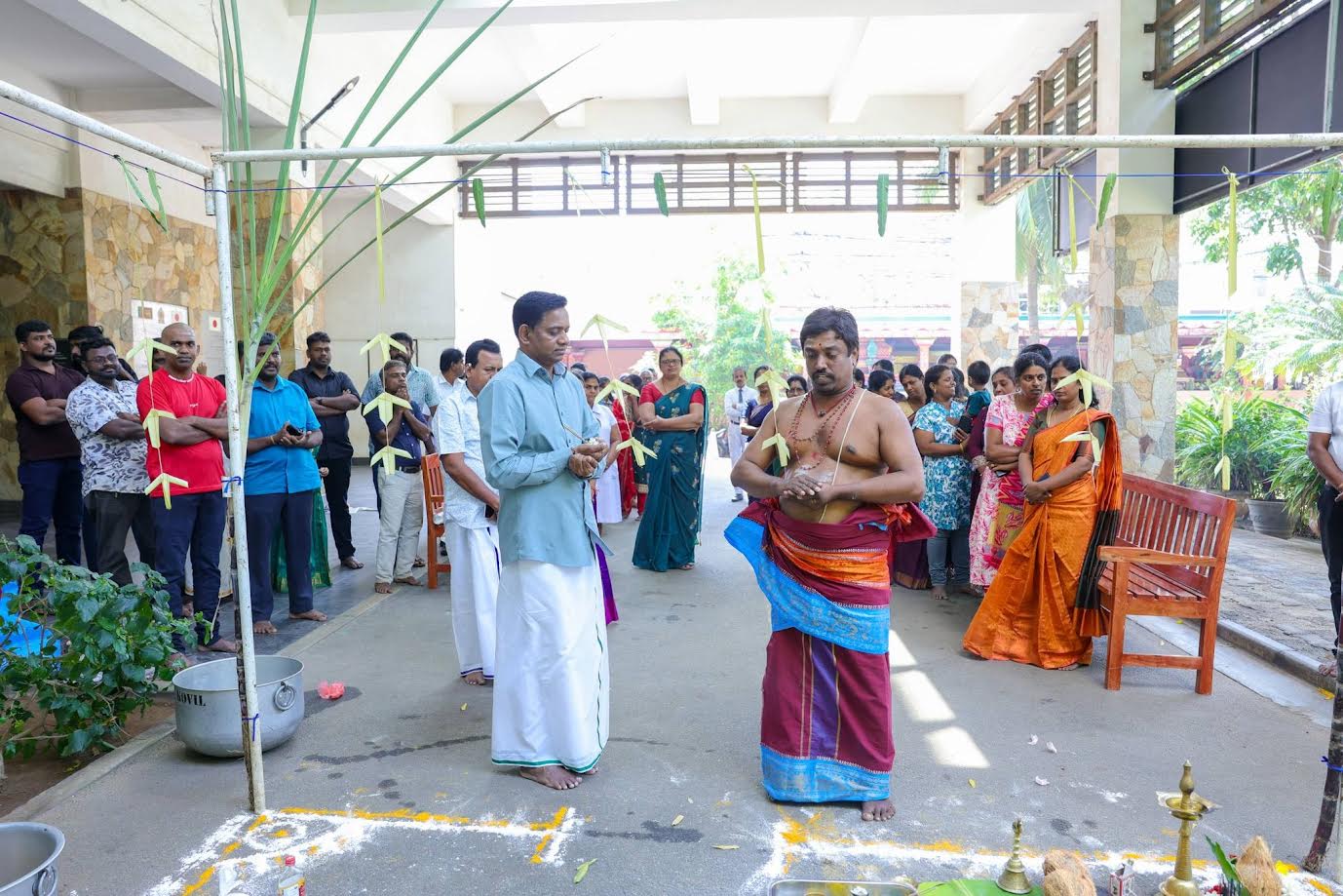 யாழ். போதனாவில் சிறப்பாக நடைபெற்ற பொங்கல்