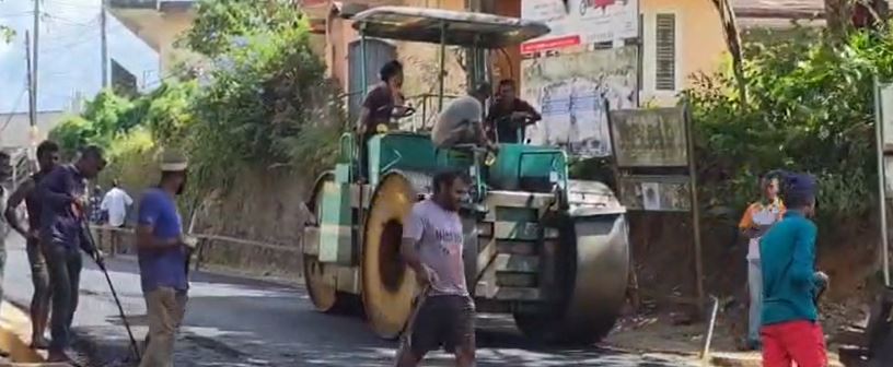 ஹட்டன் காமினிபுர வீதி மறுசீரமைப்பு மற்றும் நவீனமயமாக்கல் ஆரம்பம்