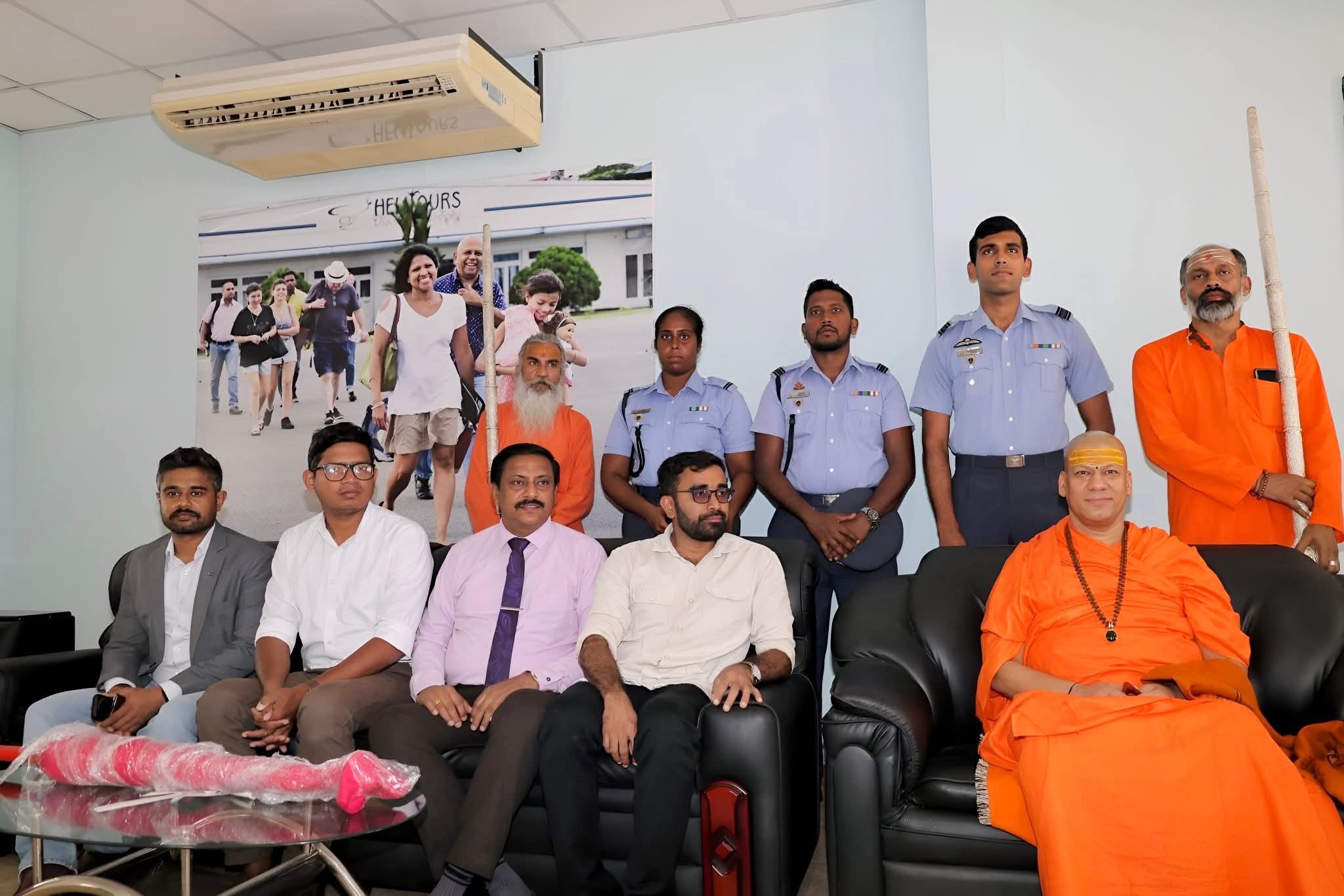 ‘ஸ்ரீ பஞ்ச் அக்னி அகாதாஷவின் தலைவரான சுவாமி கைலாசானந்த் கிரி ஜி மகாராஜ், யாழிற்கு விஜயம்!