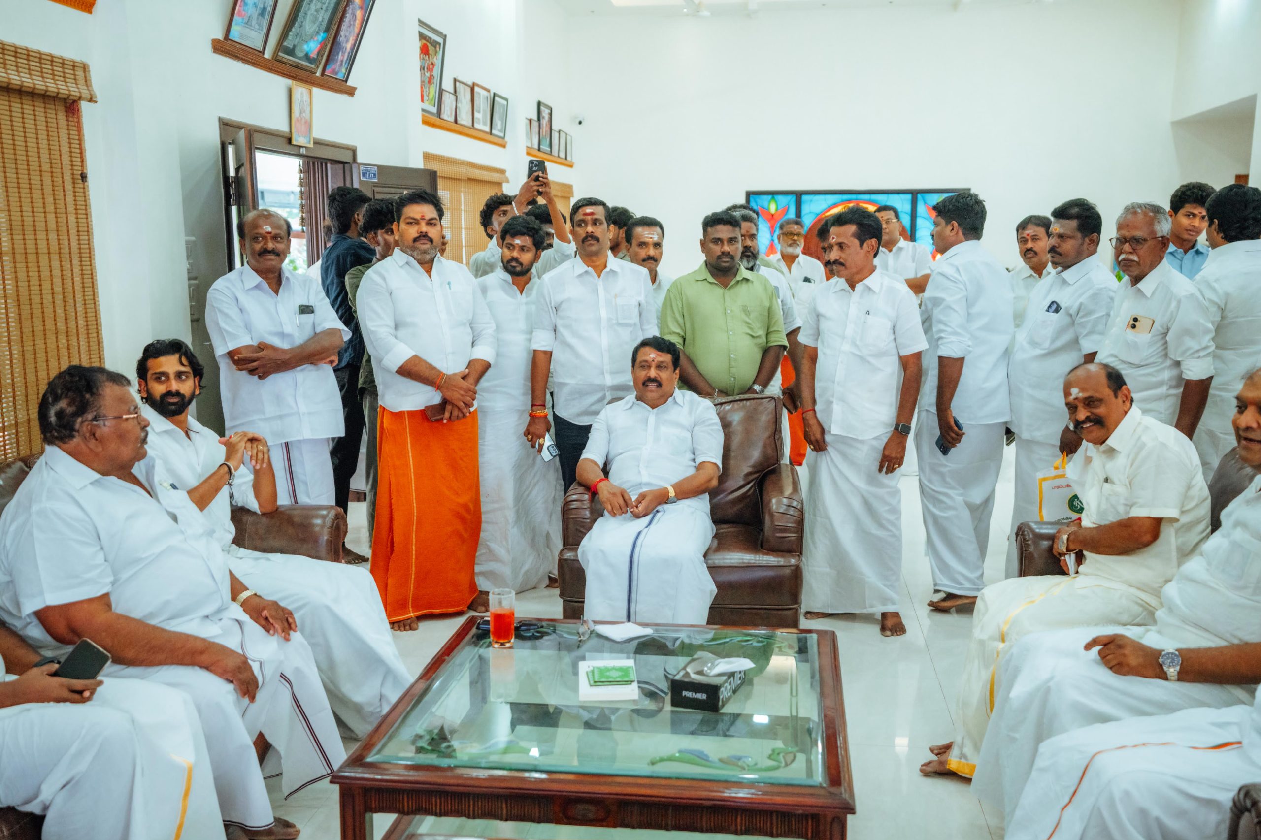 பா.ஜ.க தமிழ்நாடு மாநிலத் தலைவர் நயினார் நாகேந்திரன் – ஜீவன் தொண்டமான் எம்.பி சந்திப்பு!