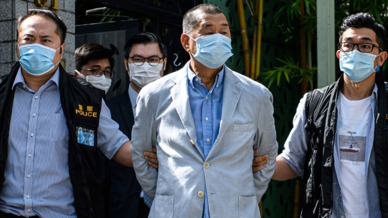 ஹொங்கொங் ஊடக அதிபருக்கு 20 ஆண்டுகள் சிறைத்தண்டனை!