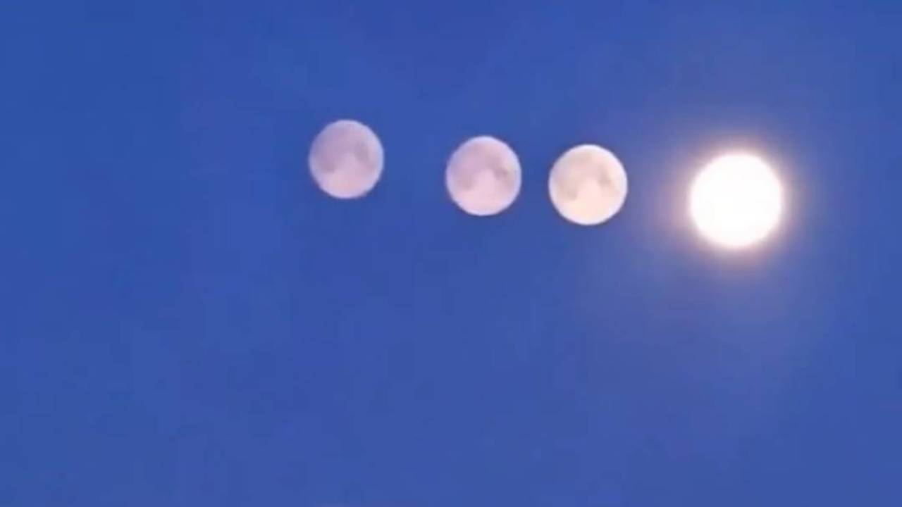 ரஷ்யாவின் வானில் நான்கு நிலவுகள் தோன்றிய அரிய நிகழ்வு!