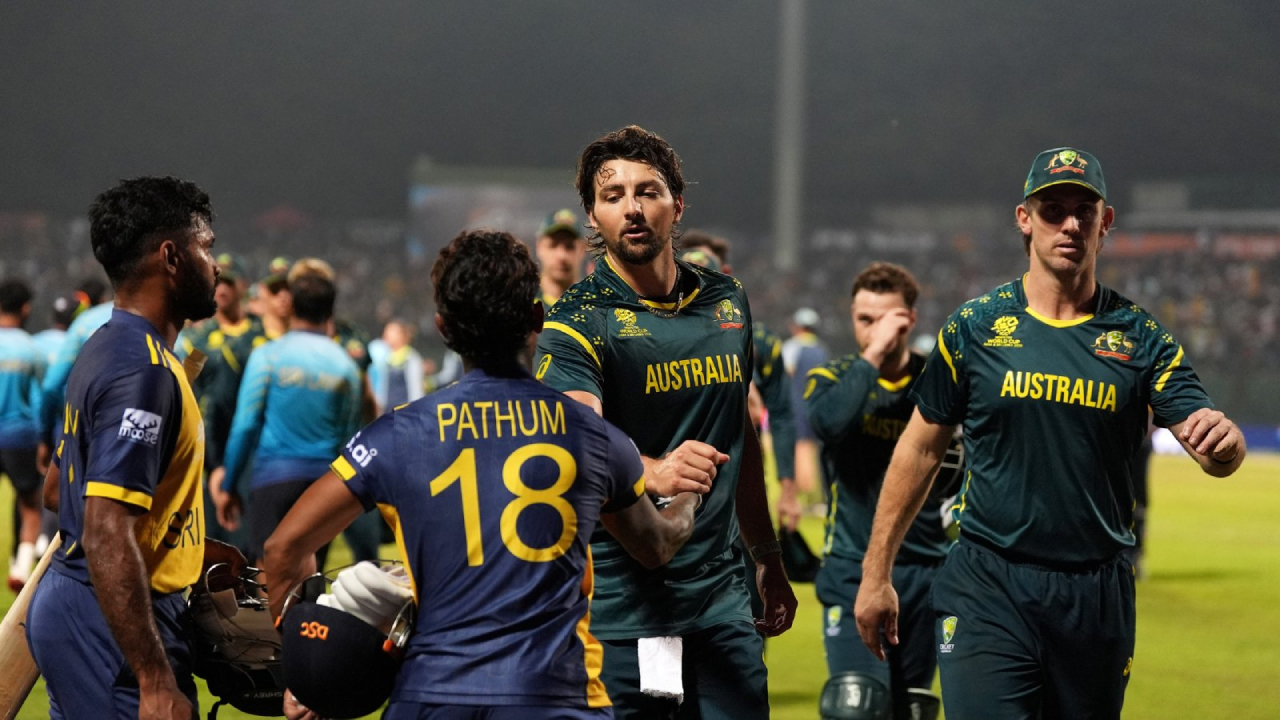 பத்தும் நிஸ்ஸங்க சதம்; ஆஸி.யை வீழ்த்தி சுப்பர் எட்டு சுற்றுக்கு முன்னேறிய இலங்கை!