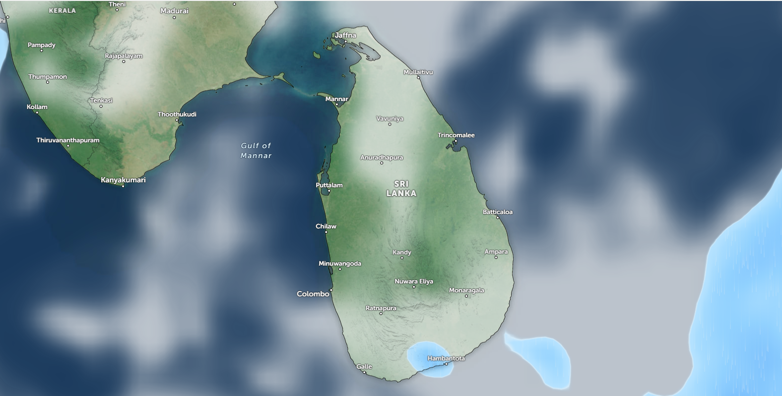 நாட்டின் பல பகுதிகளில் மழைக்கான சாத்தியம்!