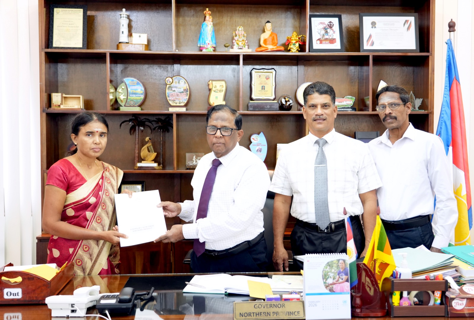 வவுனியா மாநகர சபையின்  (பதில்) ஆணையாளராக சிவச்செல்வன் சிவரஞ்சினி பொறுப்பேற்பு