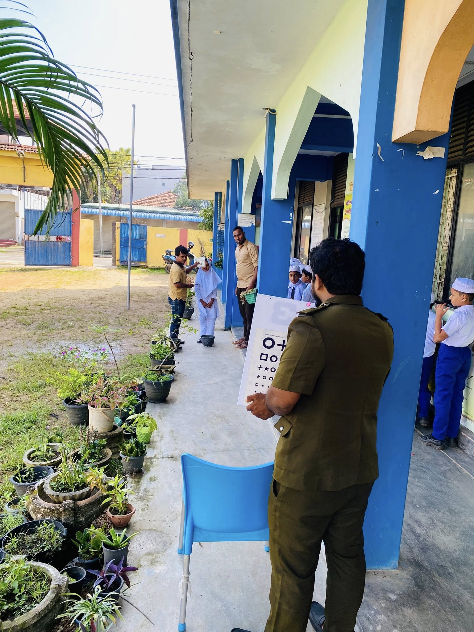 சாய்ந்தமருது அல் கமரூன் வித்தியாலயத்தில் பாடசாலை மருத்துவ பரிசோதனை !