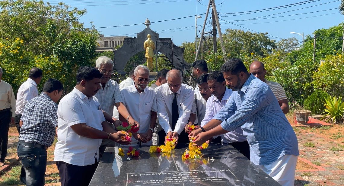 தந்தை செல்வாவின் 128 வது ஜனன தினம்