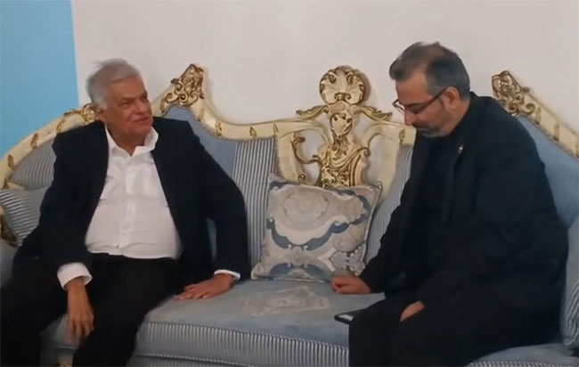 ஈரானின் உச்ச தலைவரின் மறைவுக்கு ரணில் விக்ரமசிங்க இரங்கல்!