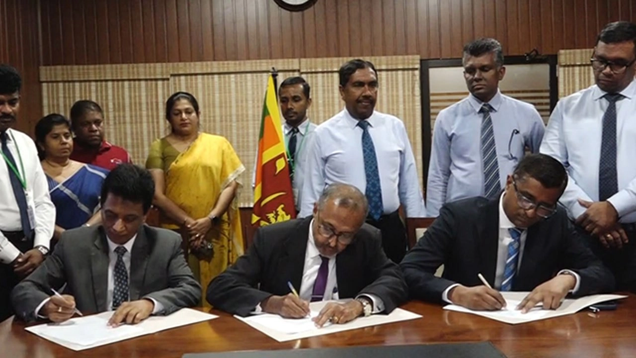 மோட்டார் வாகன இலக்கத் தகடு அச்சிடும் பணி: புதிய நிறுவனத்துடன் ஒப்பந்தம் கையெழுத்து