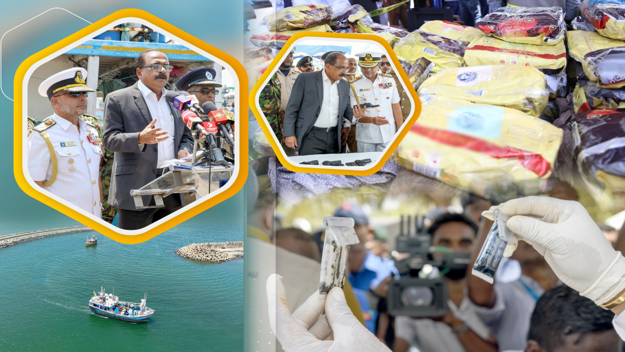 பாரியளவிலான போதைப்பொருள் மீட்பு; கடற்படையின் விரிவான அறிக்கை!